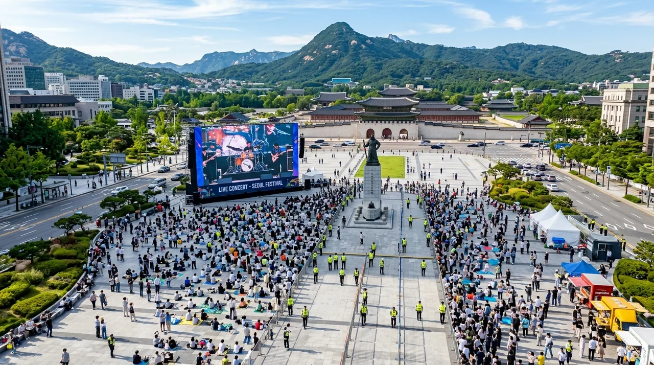 무료 관람 꿀팁: 현장 통제와 명당자리 파악하기