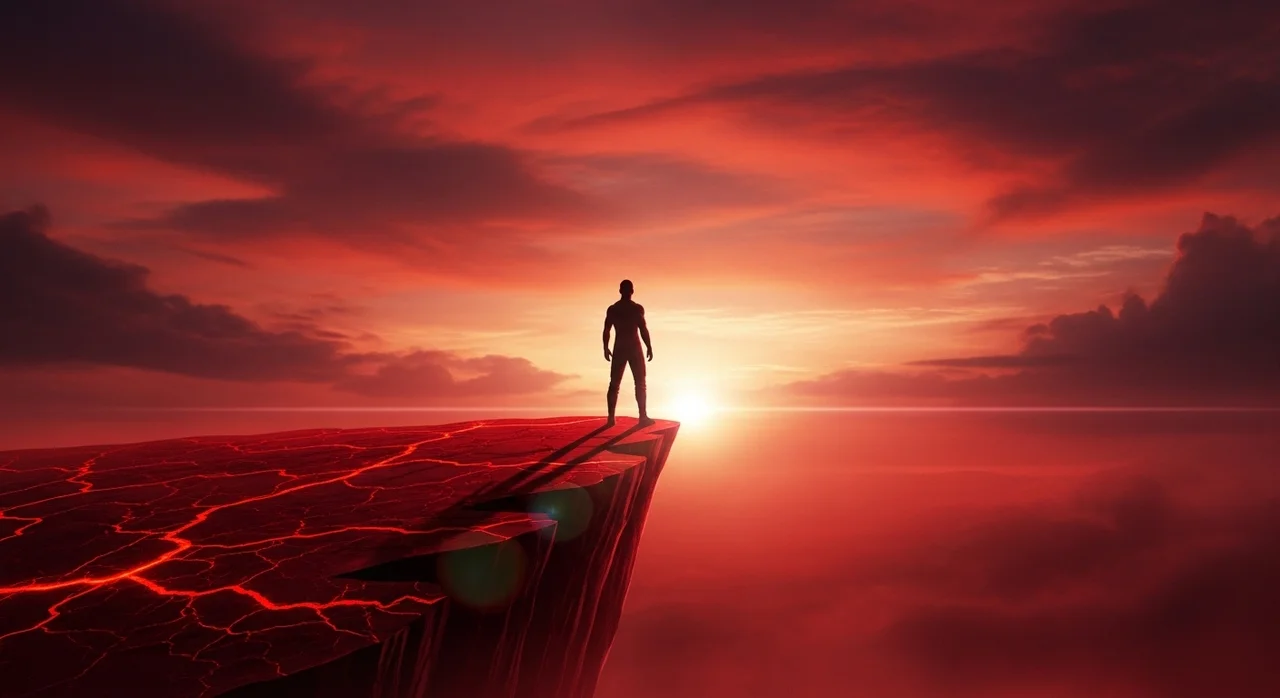 예술적 메시지 심화: 붉은색이 상징하는 도전과 혁신