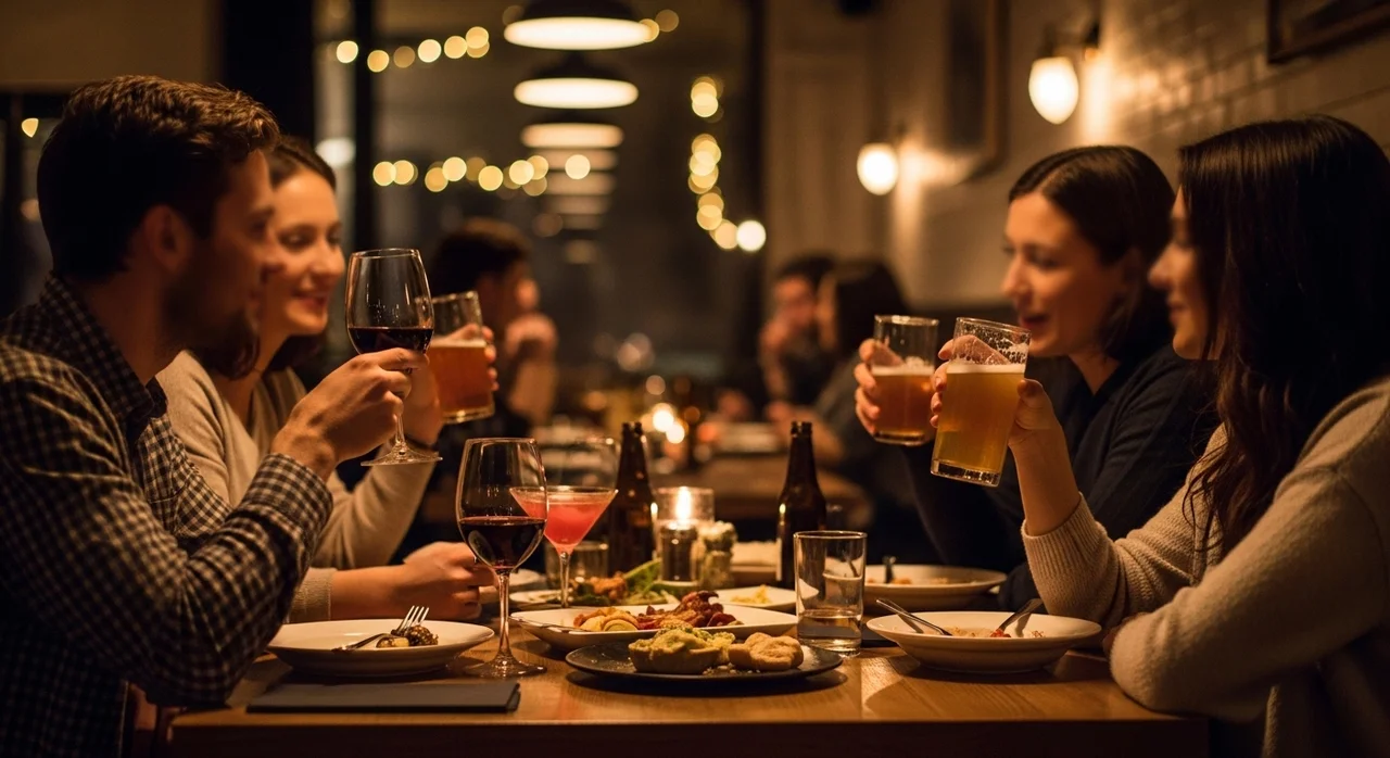 공연의 여운을 곱씹는, 저녁 만찬과 휴식 공간