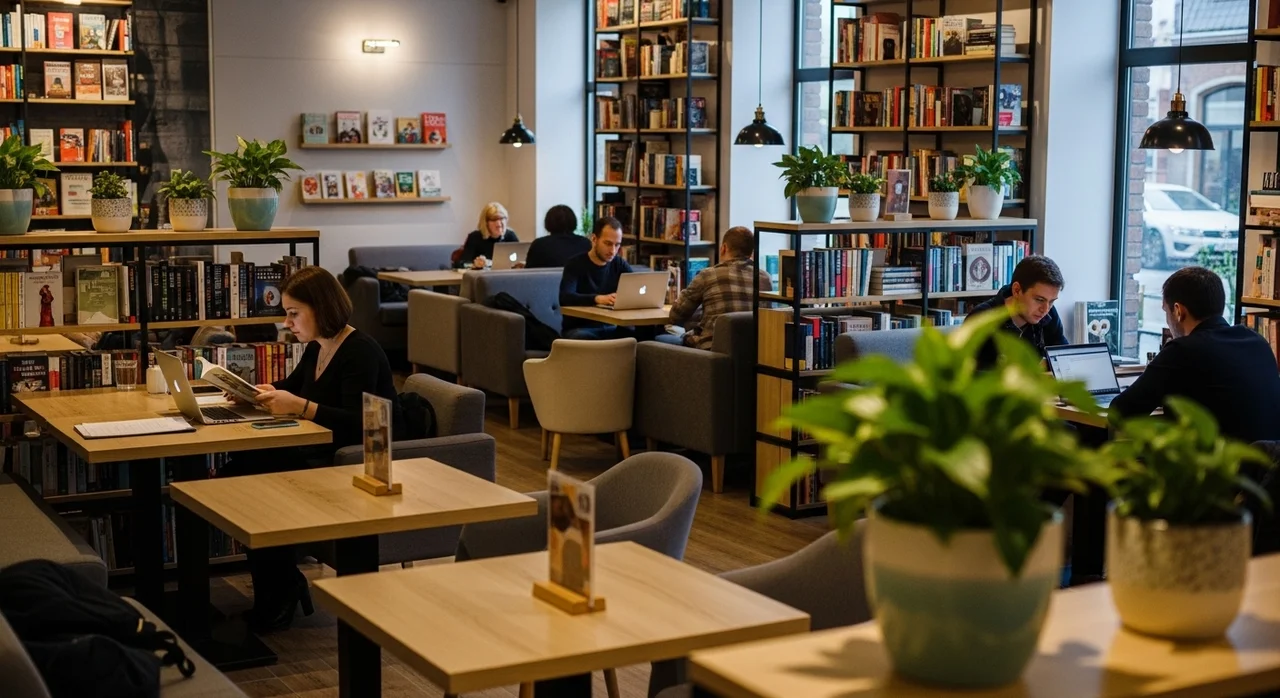 업무와 휴식, 두 마리 토끼 잡는 북카페 & 스터디 카페