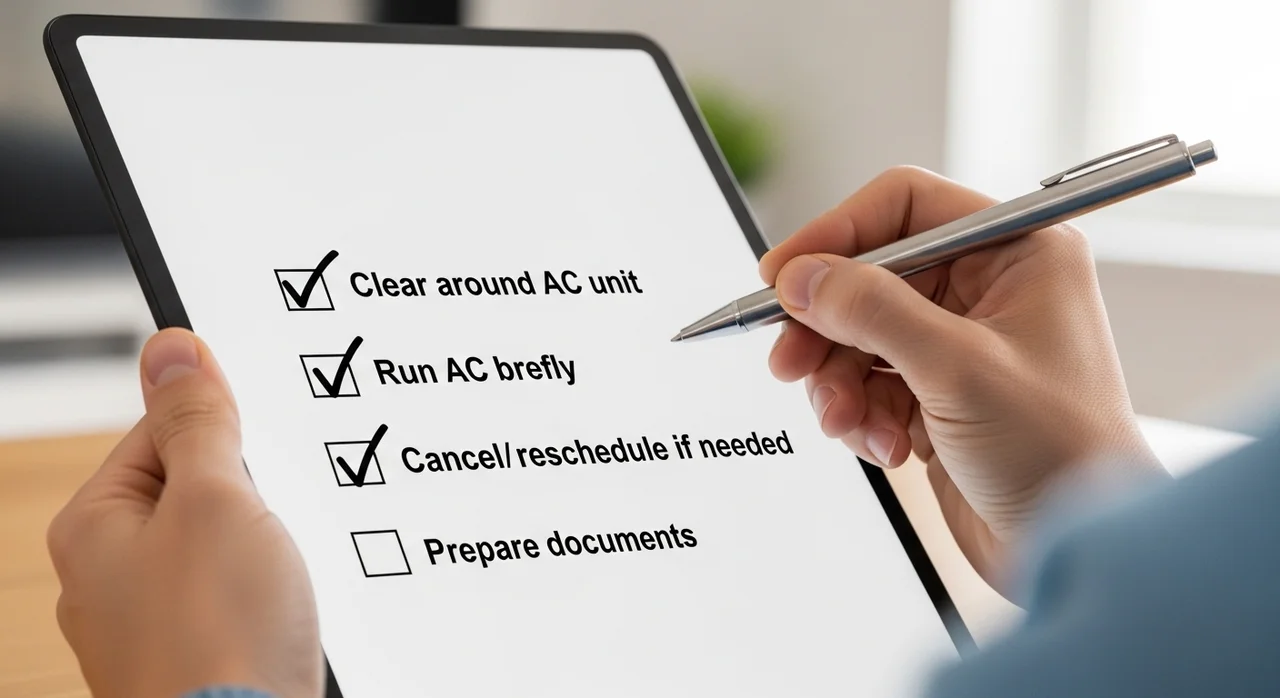 사전 점검 시 꼭 알아두어야 할 유의사항