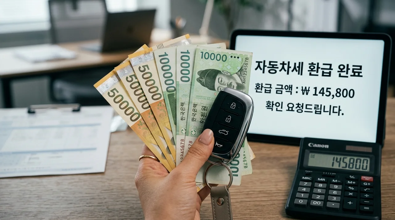 자동차세 환급, 얼마나 돌려받을까? 일할 계산 기준과 실제 예시 완벽 정리