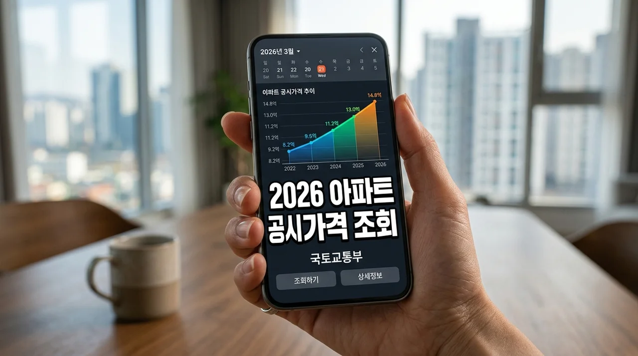2026 아파트 공시가격 조회: 공동주택 가격 확인 절차 완벽 정리