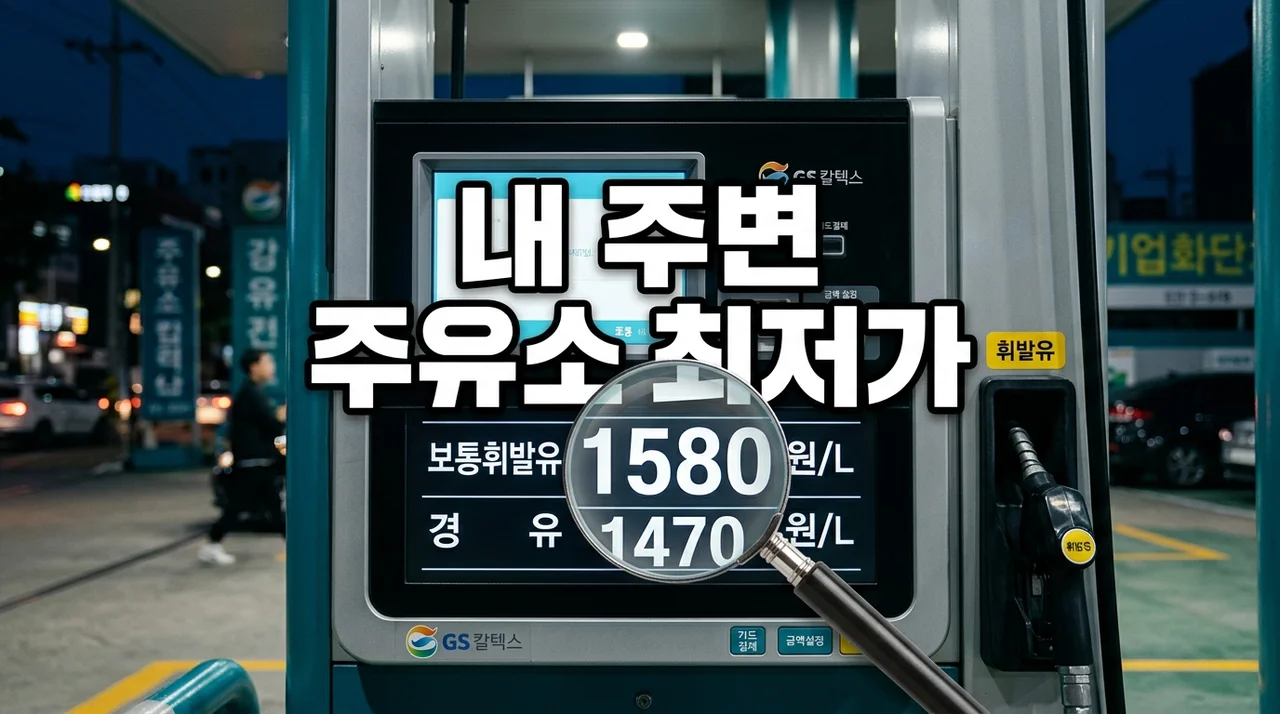 내 주변 주유소 최저가 찾기: 가격 조회부터 빠르게 확인하는 꿀팁!