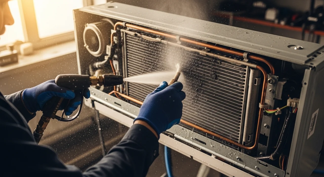 전문 에어컨 청소 서비스, 무엇이 포함되나요?