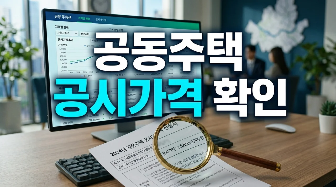 2026 공동주택 공시가격 확인 방법과 열람 일정: 재산세 절세 팁까지