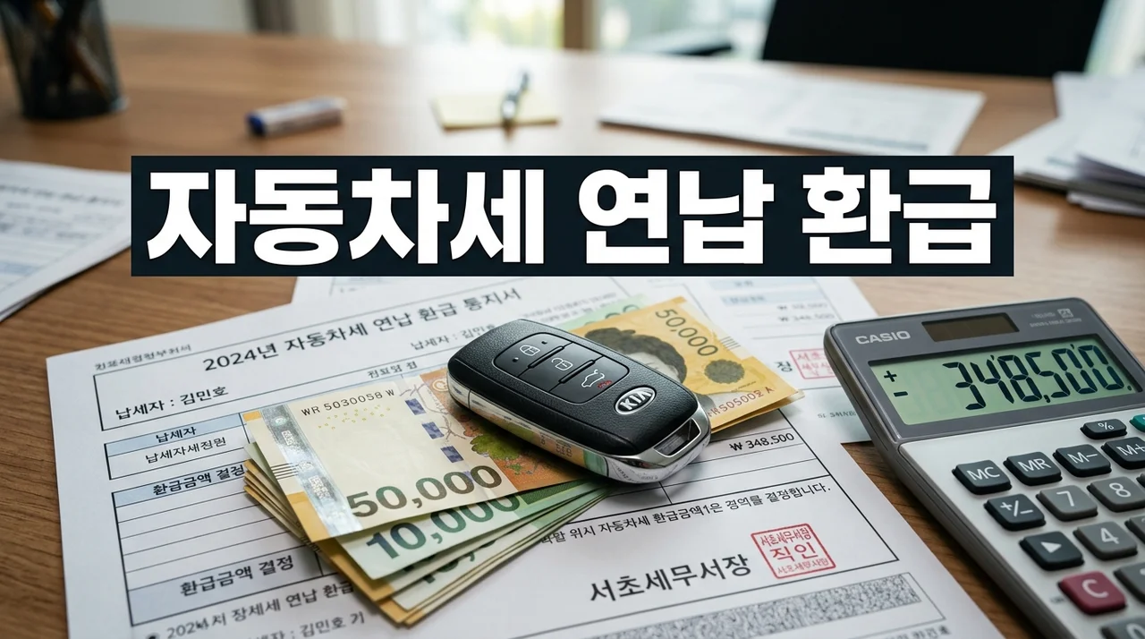 자동차세 연납 환급 조건: 차량 양도·폐차 시 기준과 신청 완벽 정리