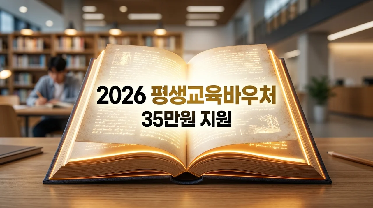 2026 평생교육바우처 신청 완벽 가이드: 35만원 받는 법부터 자격까지