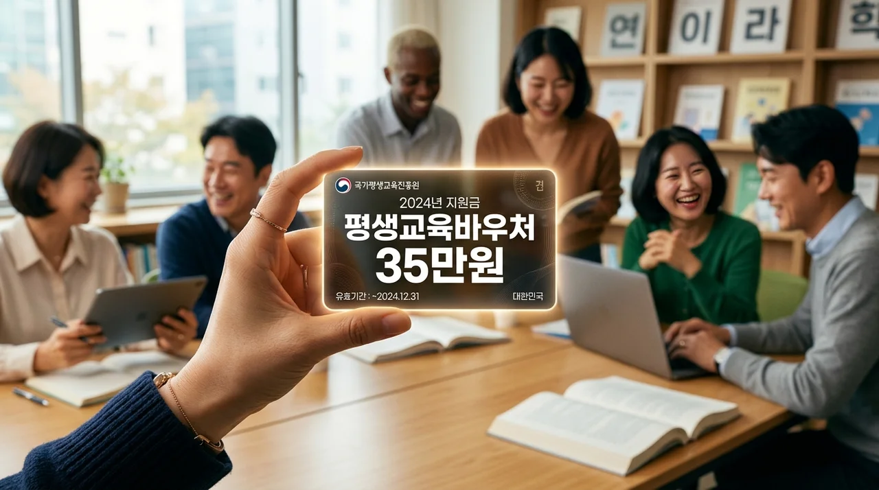 평생교육바우처 신청 기간, 자격 조건, 사용처 35만원 완벽 가이드