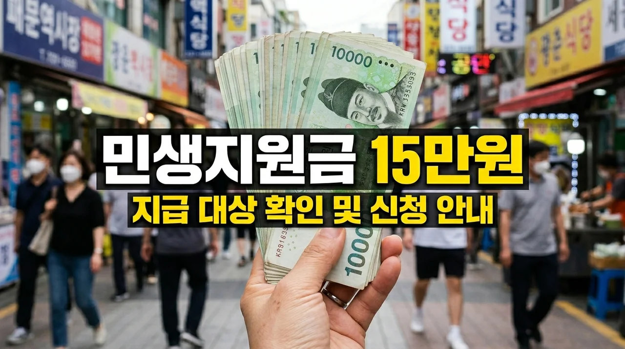 하위 50% 민생지원금 15만원, 4월 10일 처리 가능성은?