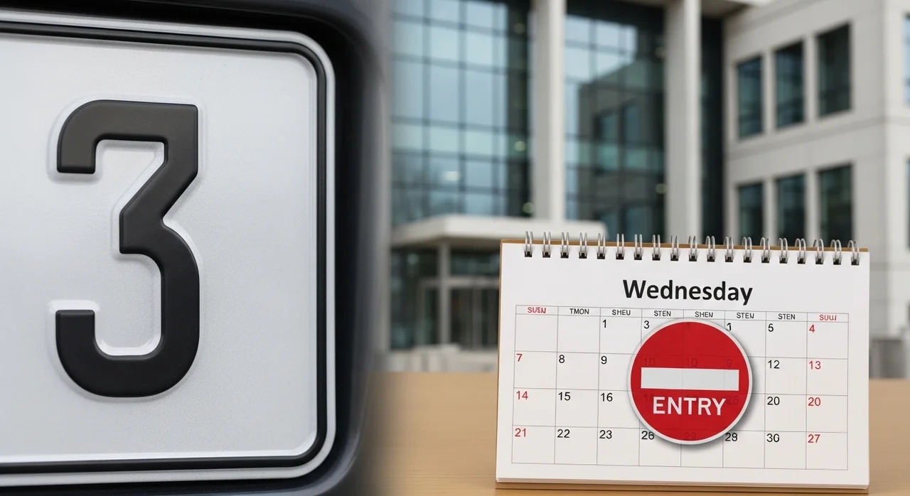 공공기관 차량5부제: 기본 원칙 및 요일별 운행 제한