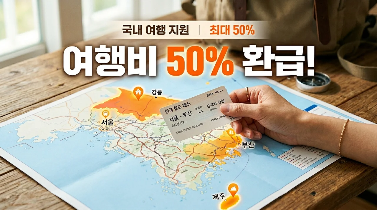 여행비 50% 환급 지역사랑 휴가지원제: 대상지역 및 신청 완벽 가이드
