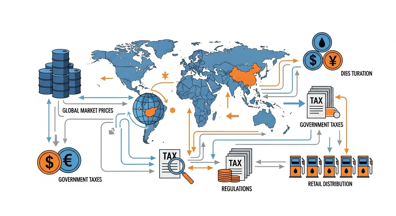 휘발유 가격 변동을 이끄는 핵심 요인들
