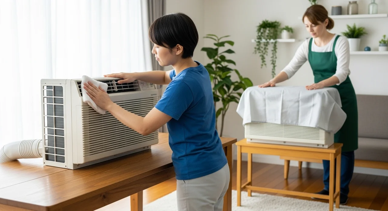 에어컨 장기 보관 및 재사용 시 관리법