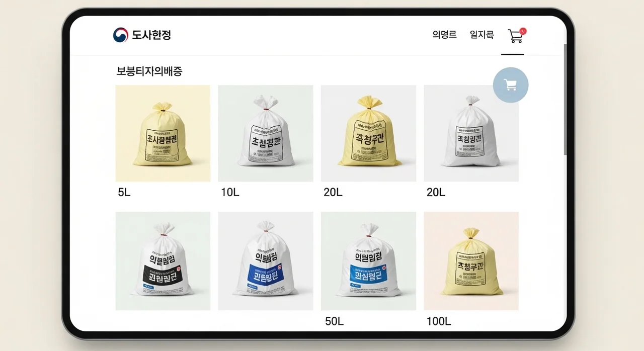 종량제닷컴이란? 온라인 구매의 편리함