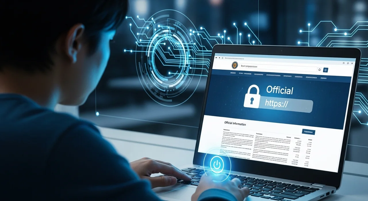 종량제닷컴 공식 사이트 접속 및 진위 확인