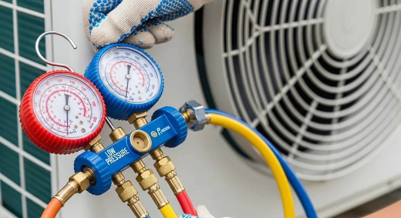 4. 냉매(가스) 부족 및 누설 여부