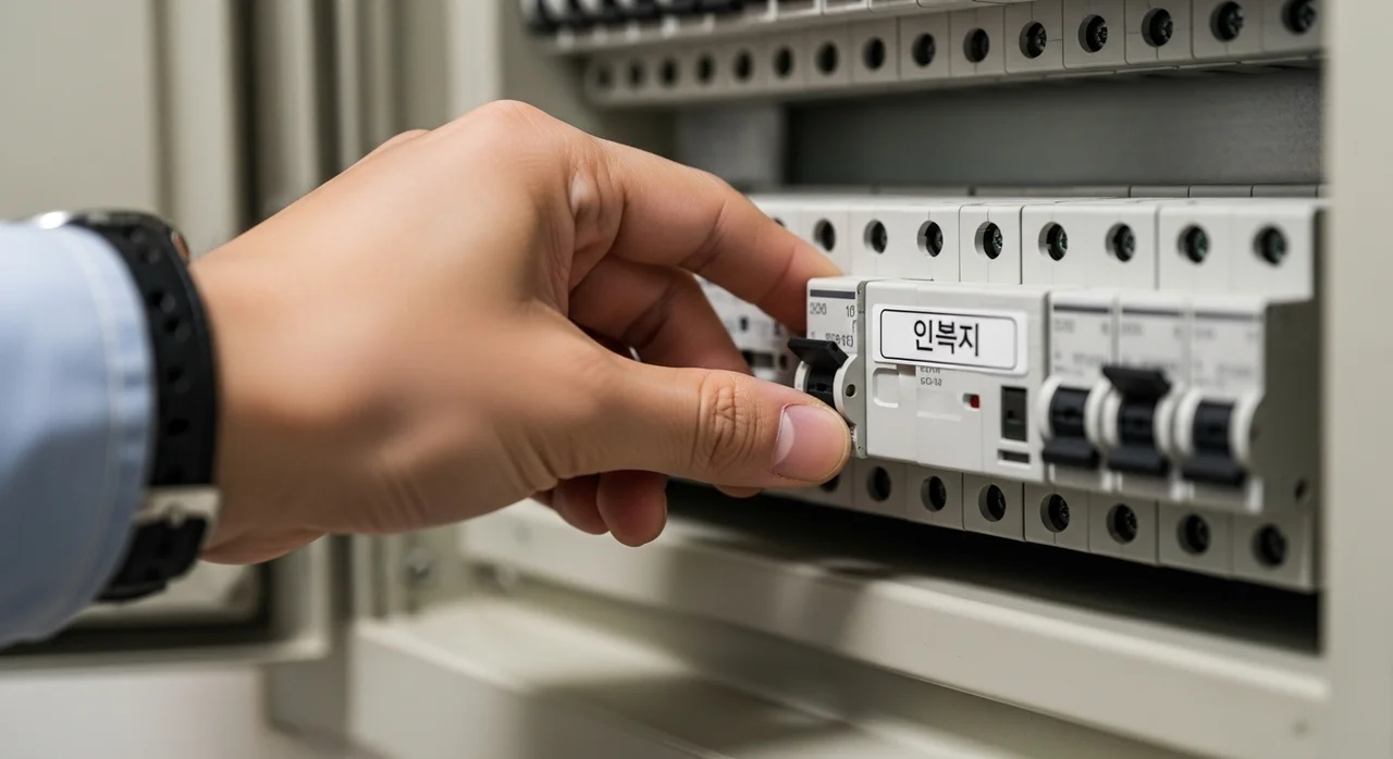 5. 전원 문제와 차단기 확인