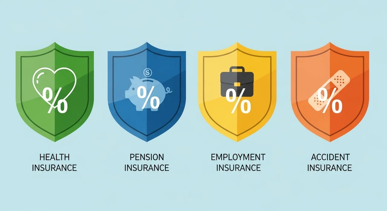 2026년 기준 4대 보험 적용 대상 및 요율