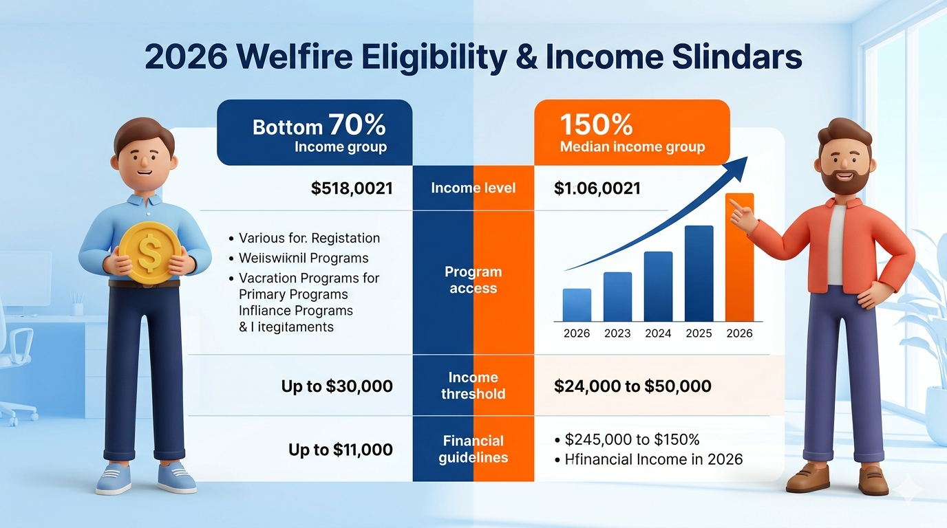 2026년 소득 하위 70% 및 기준 중위소득 150% 차이와 건보료 기준
