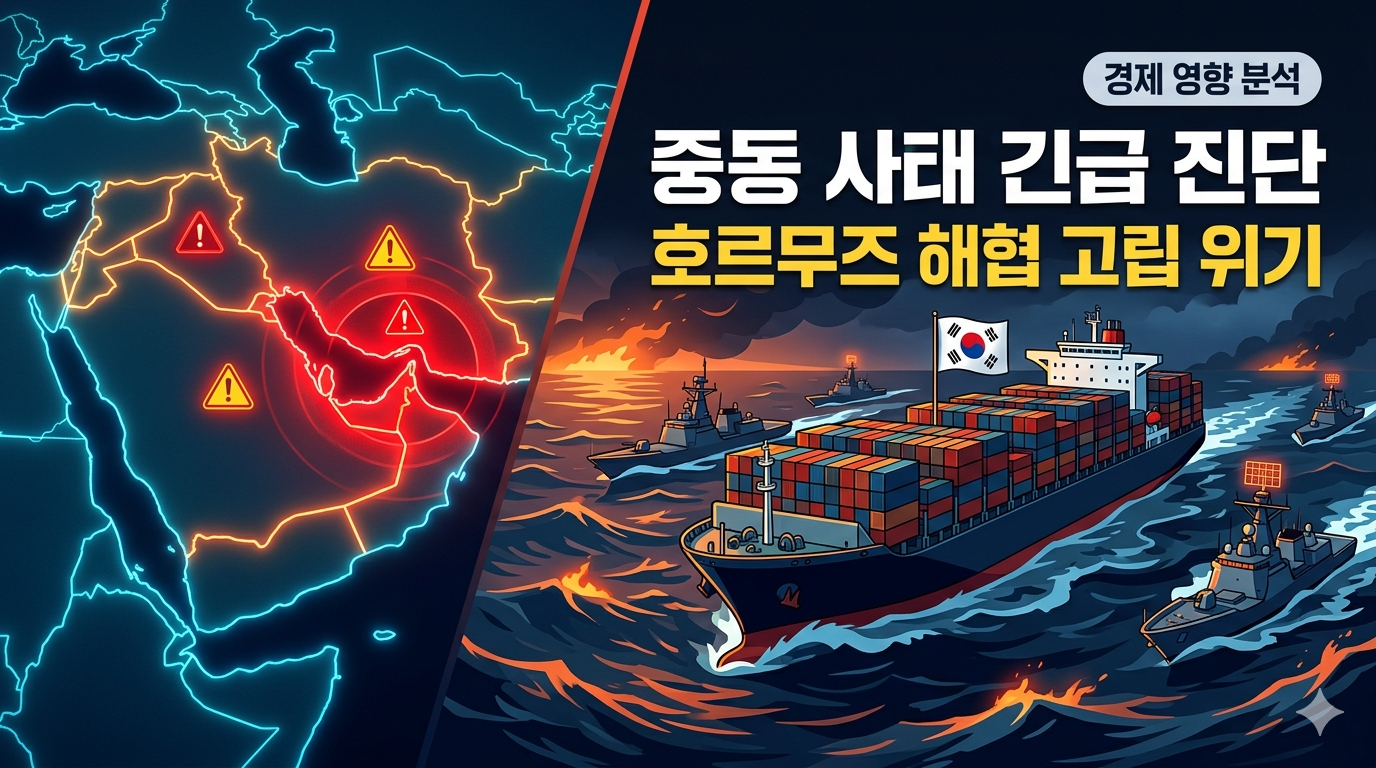 중동 사태 악화와 호르무즈 해협 고립, 우리 선박 안전 귀환 및 경제 영향 분석