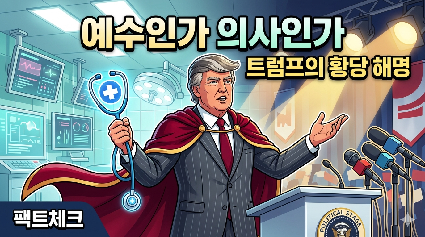 트럼프 AI 이미지 논란: 예수 묘사 파문과 보수 교계의 비판 분석