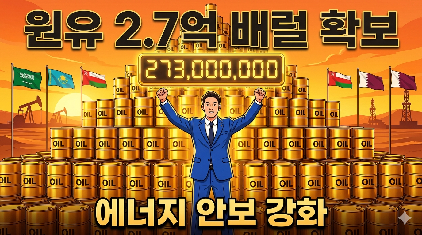 강훈식 특사, 중동·중앙아시아 4개국서 원유 2억 7,300만 배럴 확보