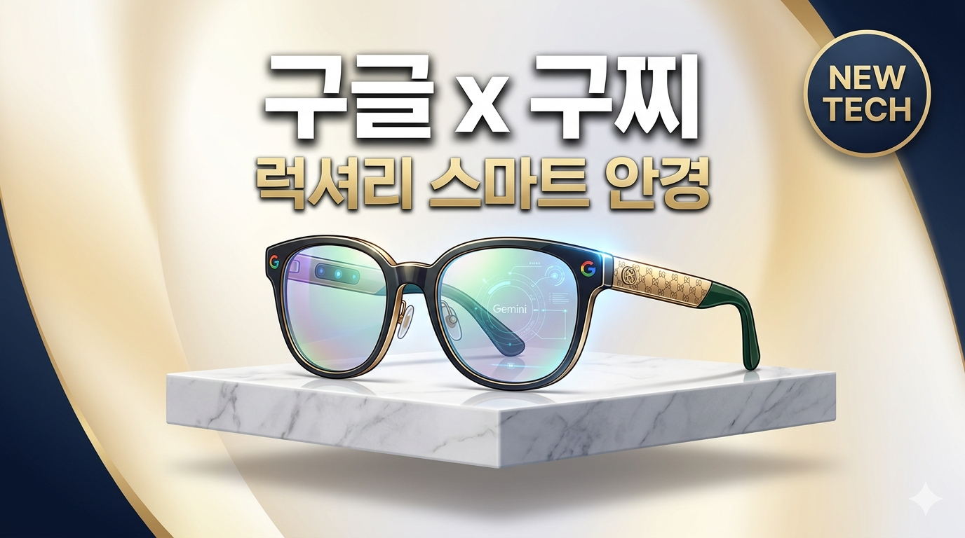 구글과 구찌의 스마트 안경 협업, 기술과 럭셔리의 만남이 가져올 변화