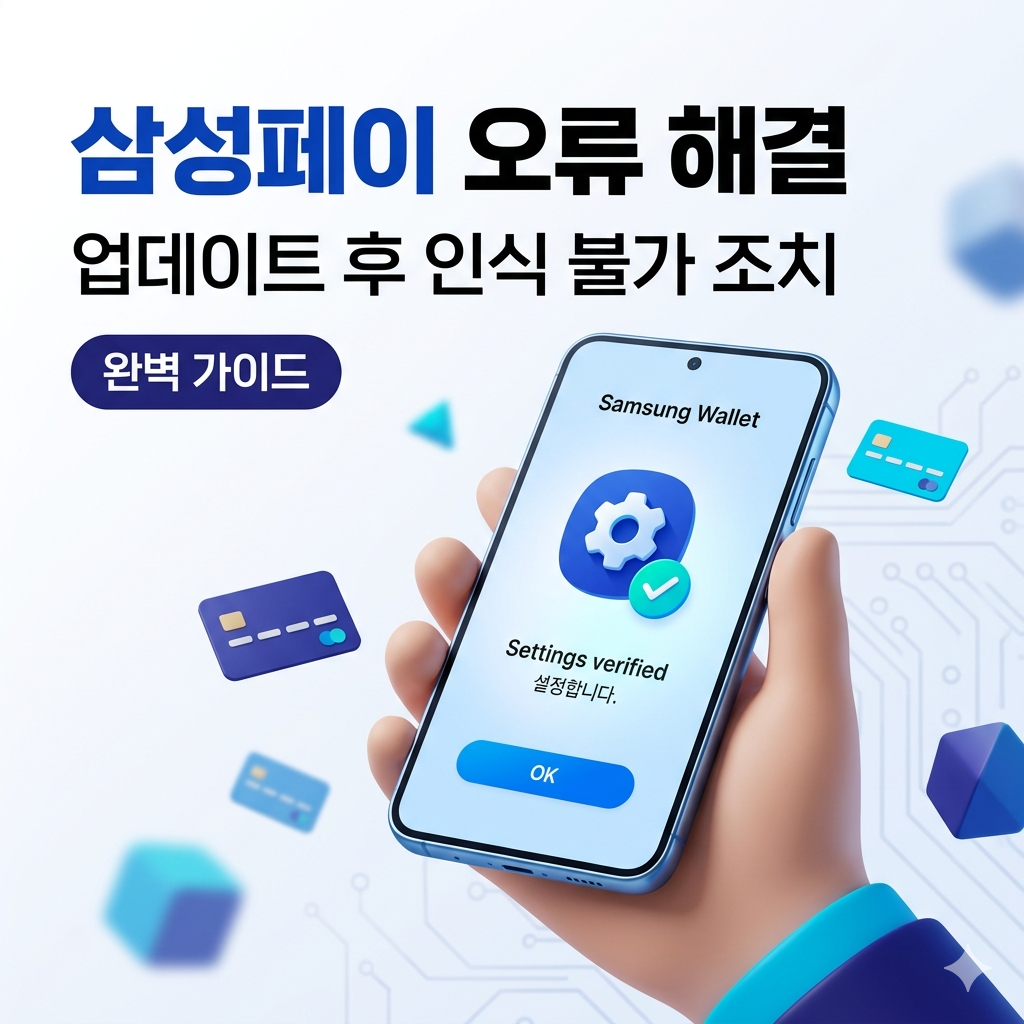 삼성페이(Samsung Wallet) 업데이트 후 결제 및 인식 오류 해결 가이드