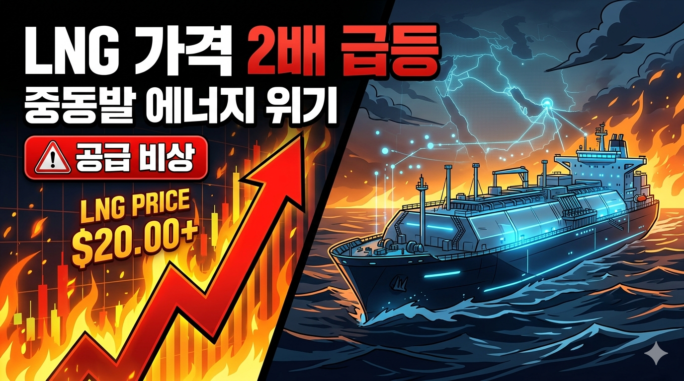 국제 LNG 가격 2배 급등, 올여름 전기요금 인상 압박과 에너지 시장 전망