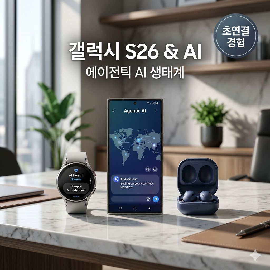 MWC 2026 삼성전자 갤럭시 AI 생태계 및 네트워크 혁신 분석