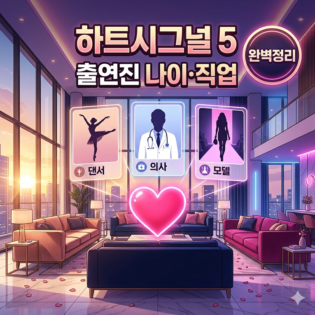 하트시그널 5 출연진 나이와 직업 총정리