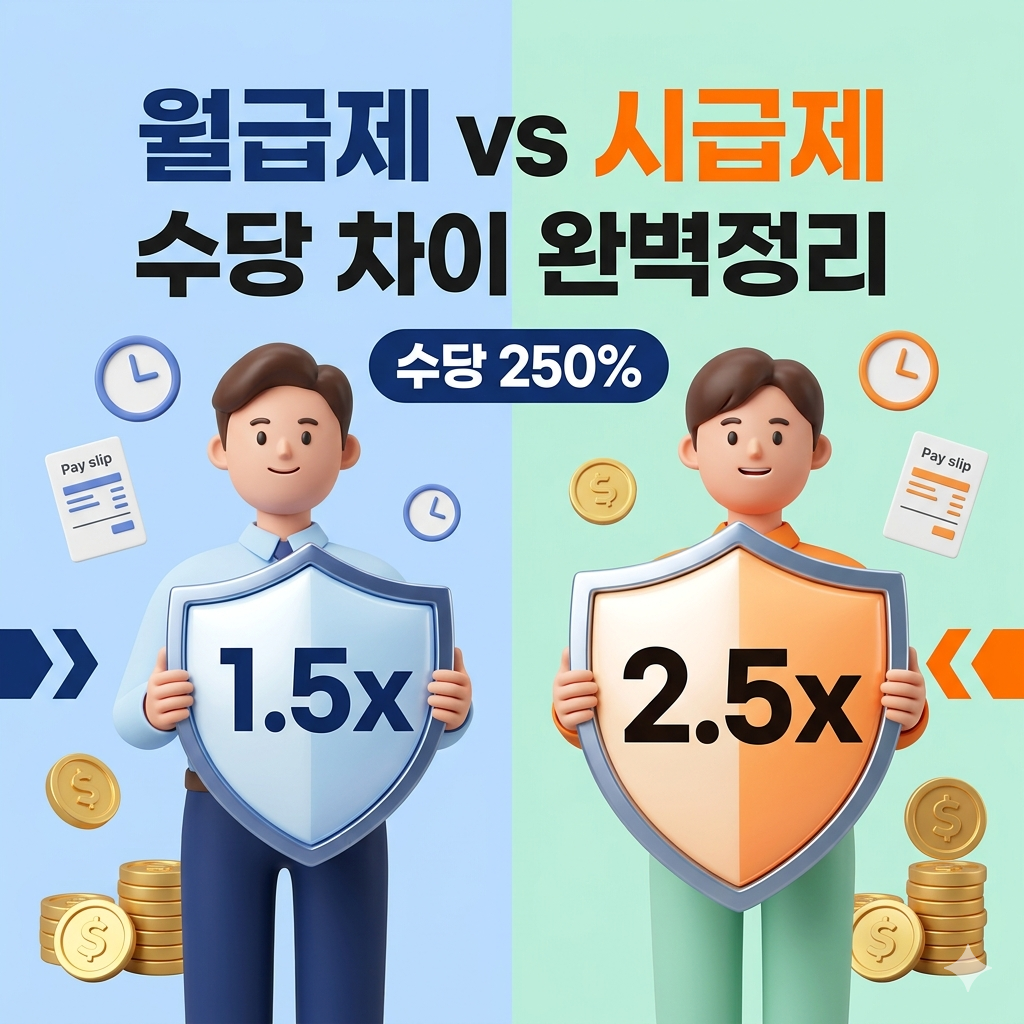 근로자의 날 수당 계산법: 월급제와 시급제 차이 완벽 가이드