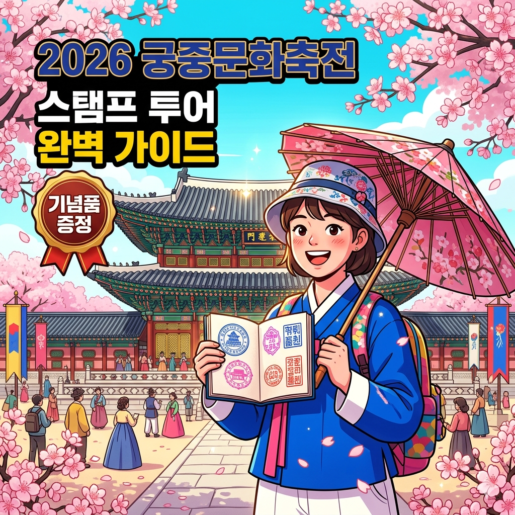 2026 봄 궁중문화축전 완벽 가이드: 예약 없이 즐기는 현장 프로그램 및 스탬프 투어