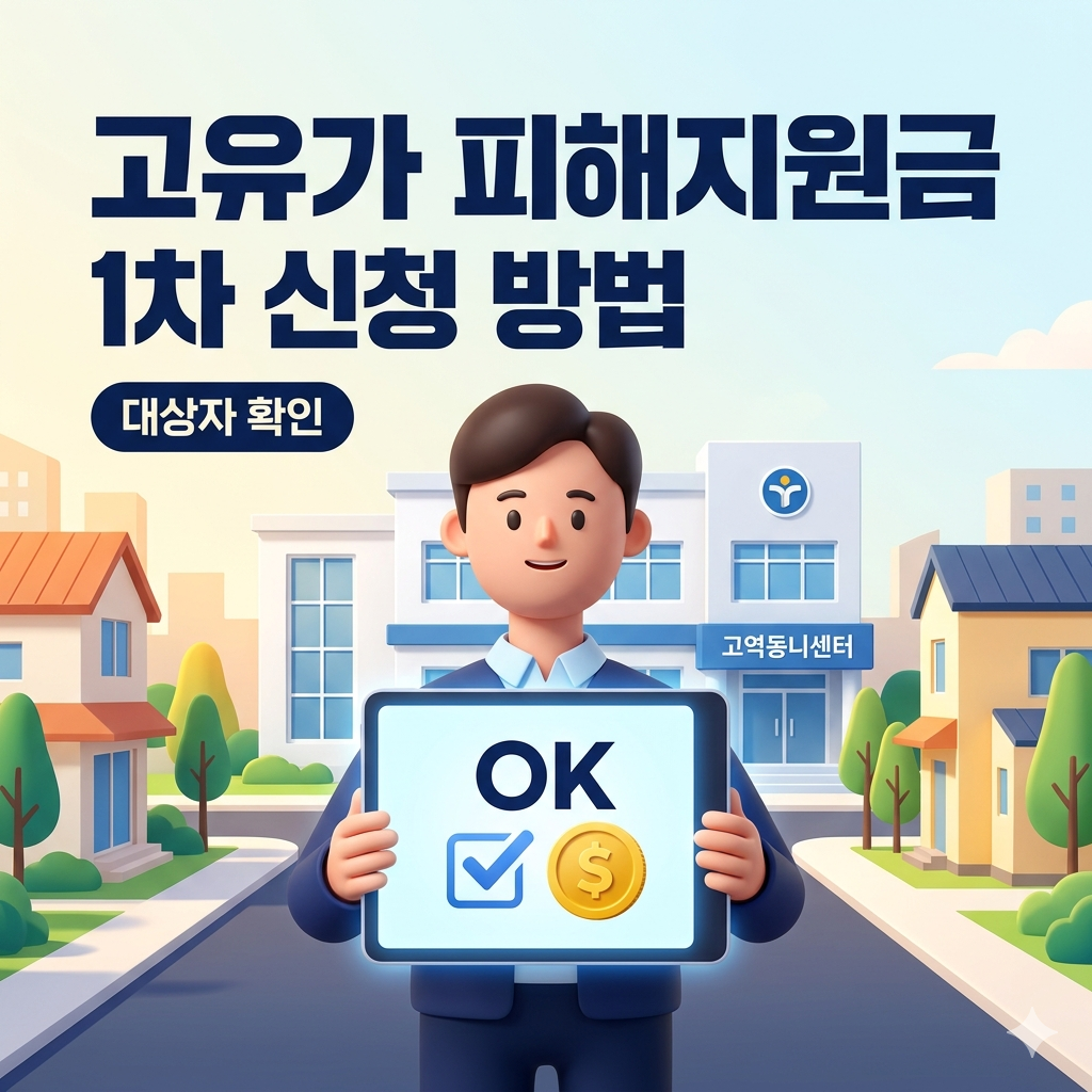 고유가 피해지원금 1차 신청 방법 및 이의신청 절차 총정리