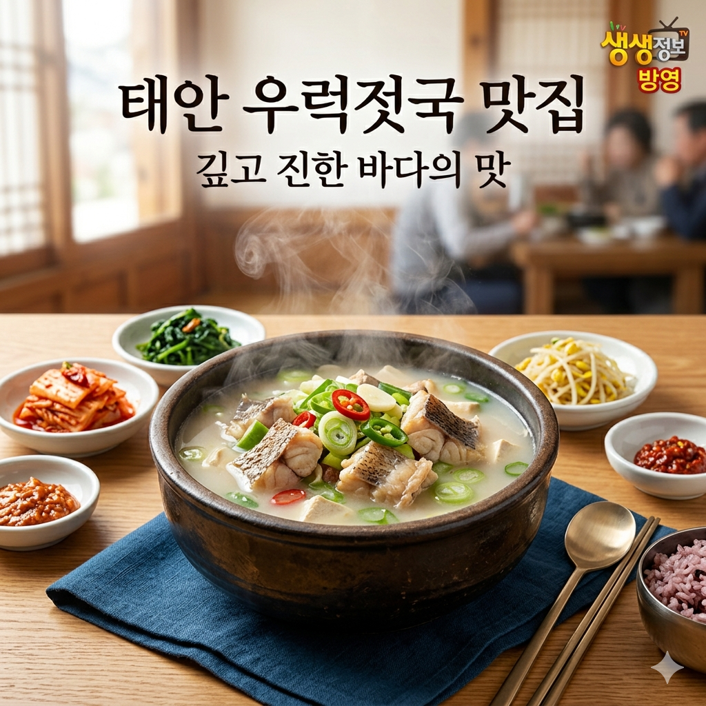 생생정보 태안 우럭젓국 맛집 분석, 청어람식당 방영 정보 및 위치 안내