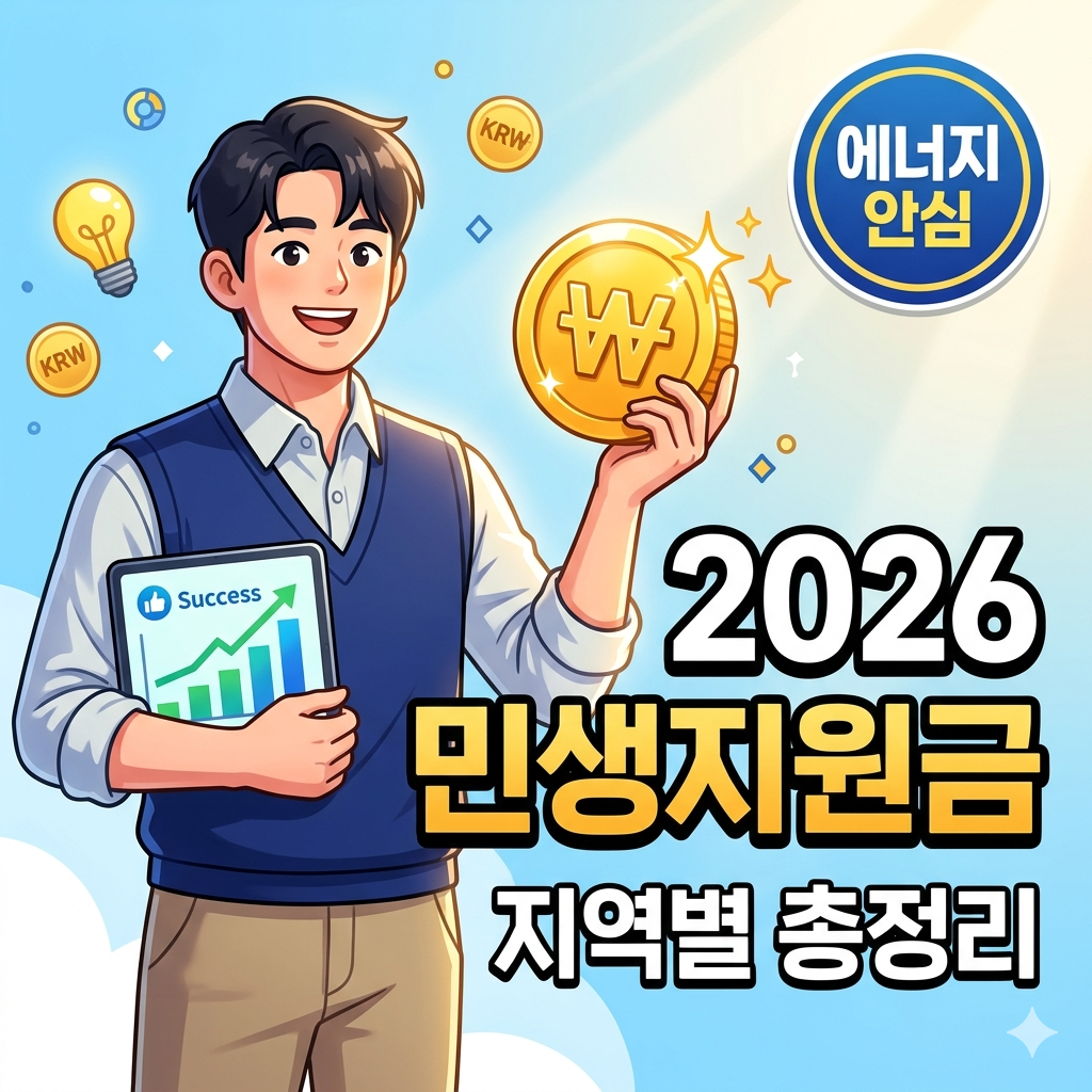 2026년 지역별 민생안정 및 에너지 지원금 총정리 (성남·보은·경남·순천)