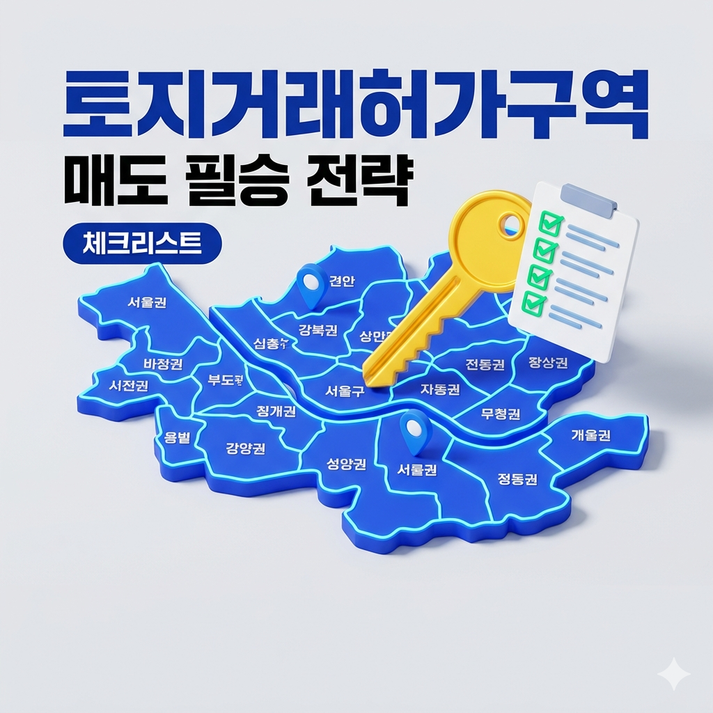 다주택자 양도세 중과 유예 종료, 토지거래허가구역 매도 전략