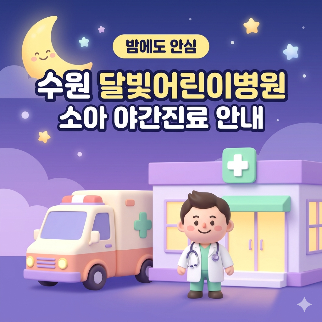 수원 야간 응급실 및 24시간 진료 병원 상황별 총정리