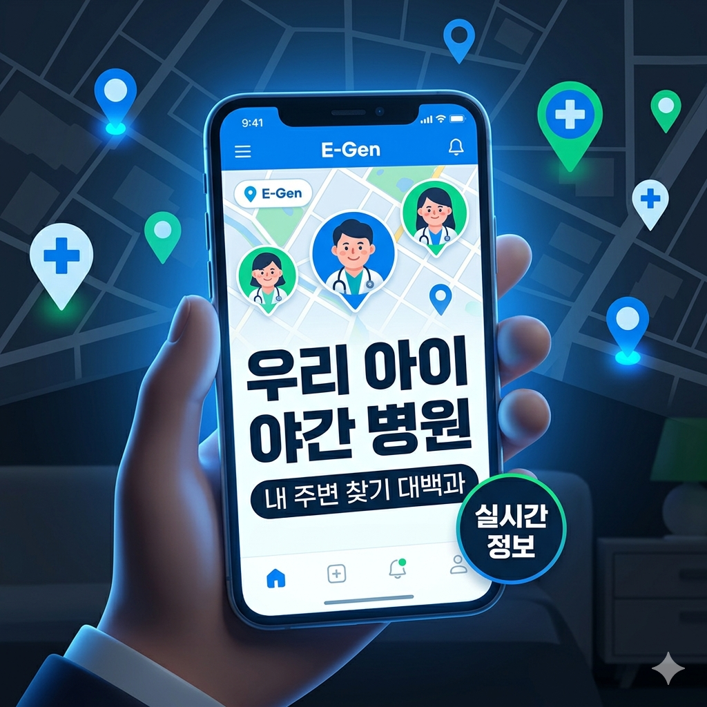 달빛어린이병원 야간 진료 안내 및 이용 방법