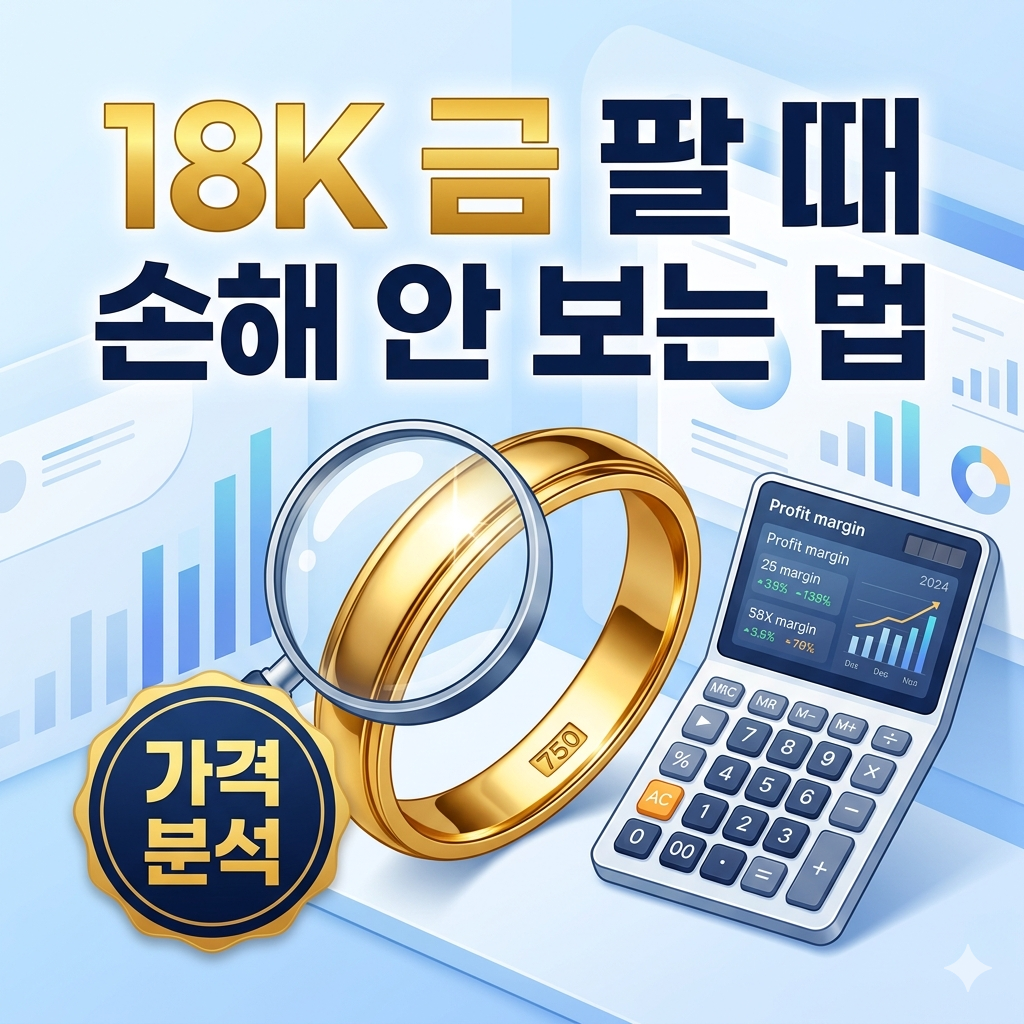 18K 금 팔 때 손해 줄이는 법: 매입 시세 비교와 핵심 체크리스트