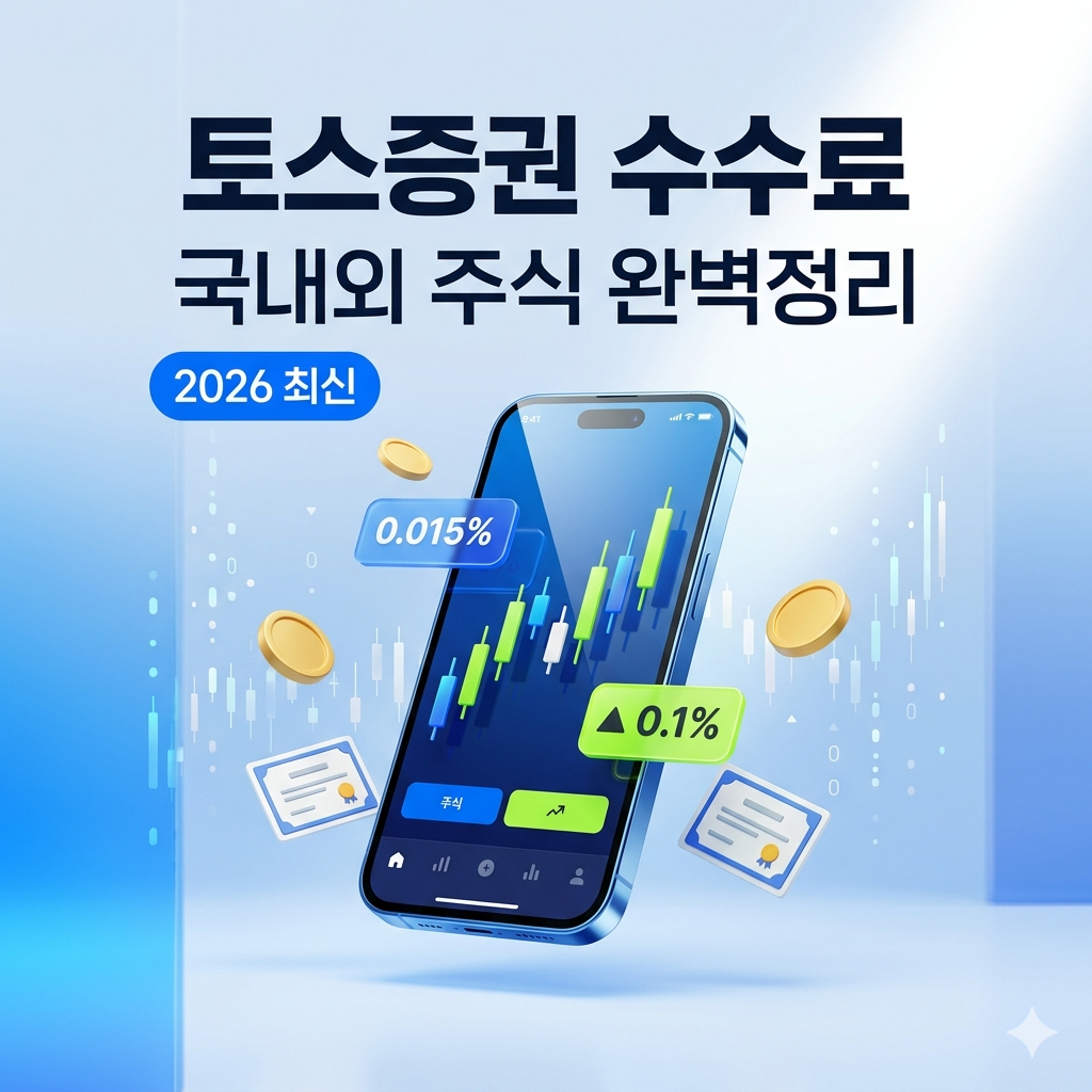 토스증권 수수료 체계 완벽 정리 (2026년 5월 기준)