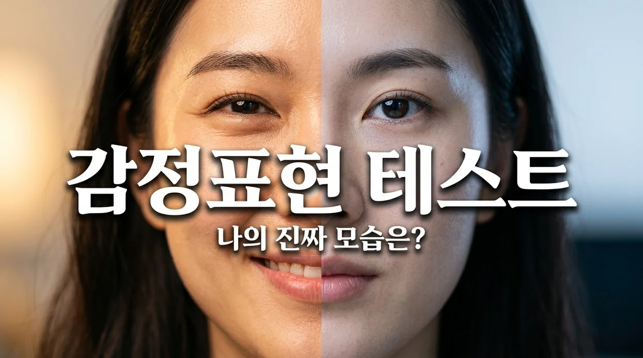 감정 표현 스타일 테스트: 내가 차가워 보이는 이유 4가지 결과