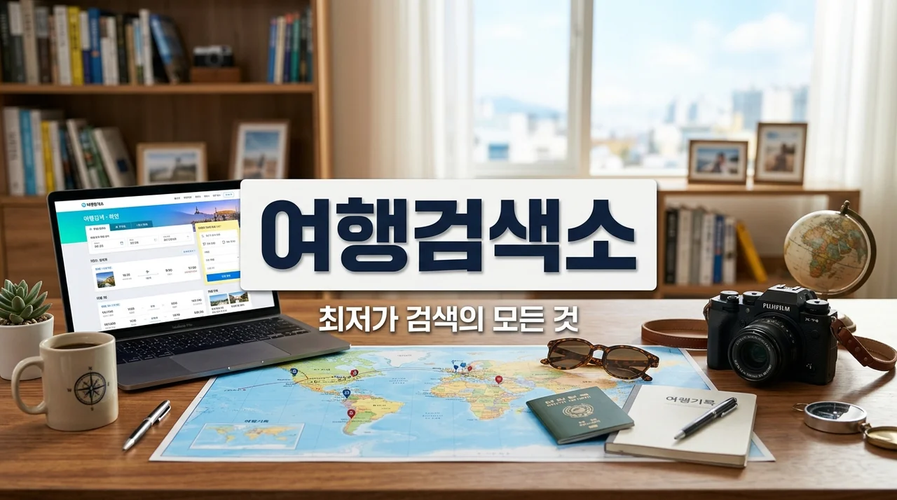 여행검색소 활용법! 여행 고수들이 광고 없이 최저가 찾는 팁