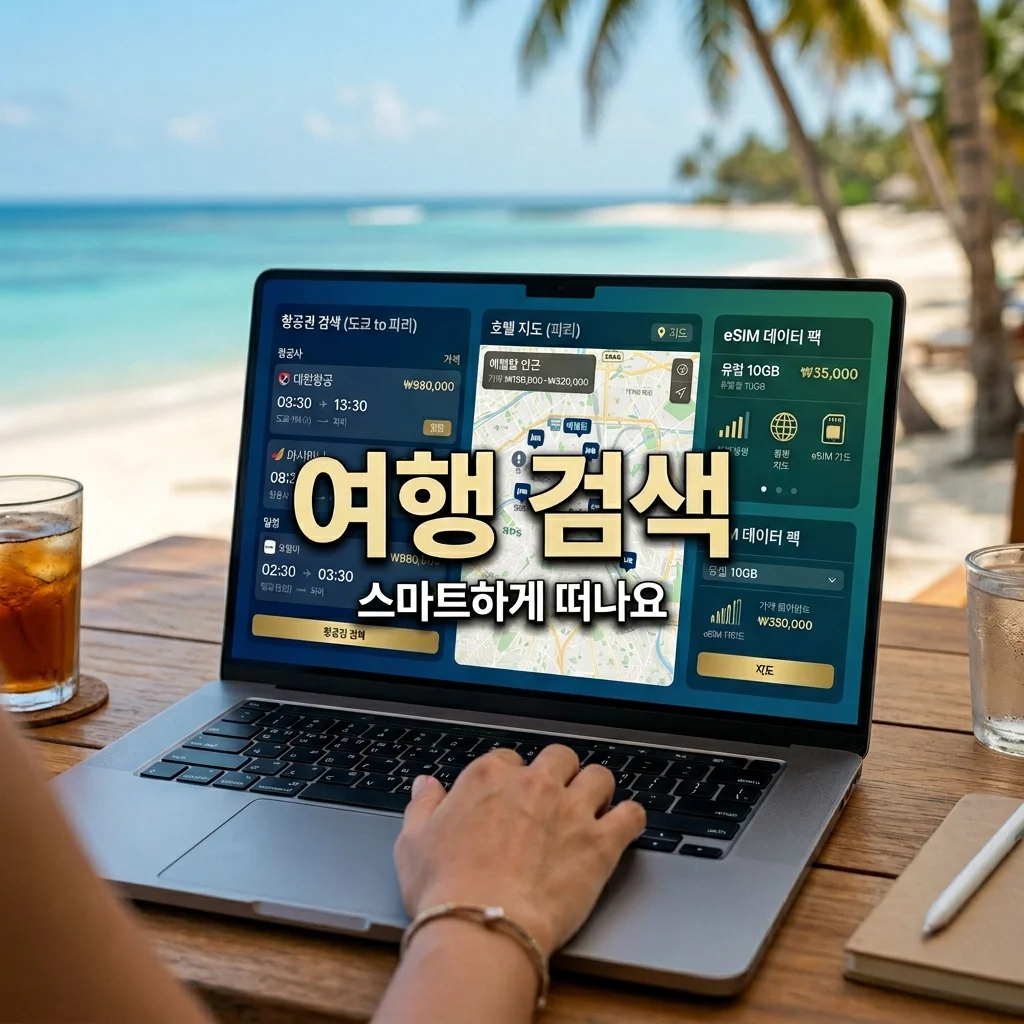 여행 고수들은 이렇게! 효율적인 여행 검색 순서와 정보 활용 팁