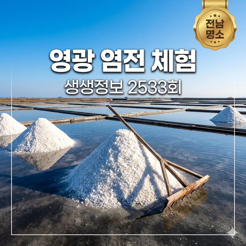 2TV 생생정보 2533회 전남 영광 여행 코스 및 맛집 정보 정리