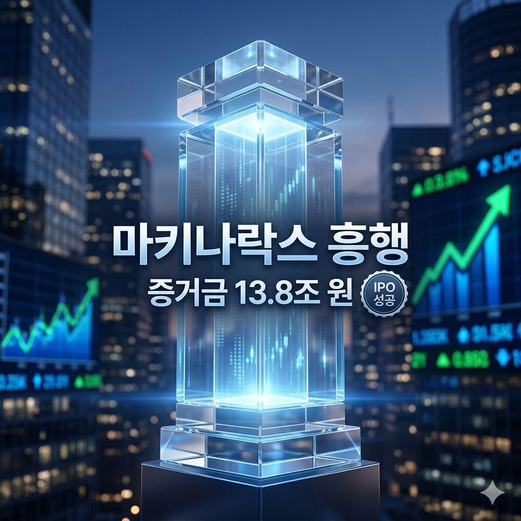 마키나락스 공모청약 흥행 성공, 증거금 13.8조 원 몰린 피지컬 AI의 저력