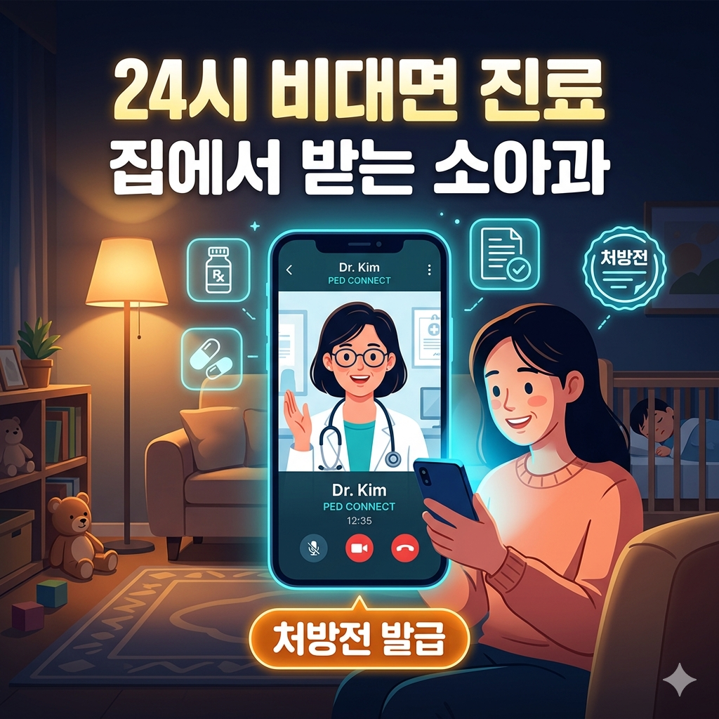 밤 10시 이후 아이가 아플 때, 야간 소아과 및 달빛어린이병원 이용 가이드