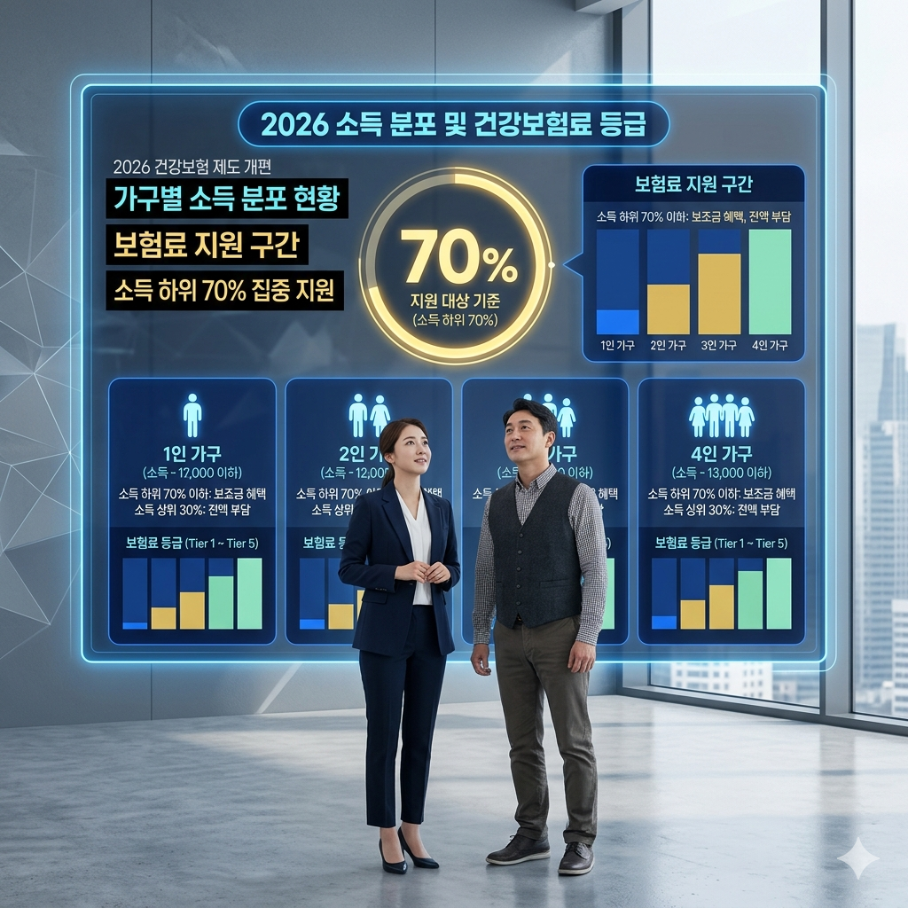 2차 고유가 피해지원금 신청 가이드: 소득 국민 70% 건강보험료 기준 및 대상 확인