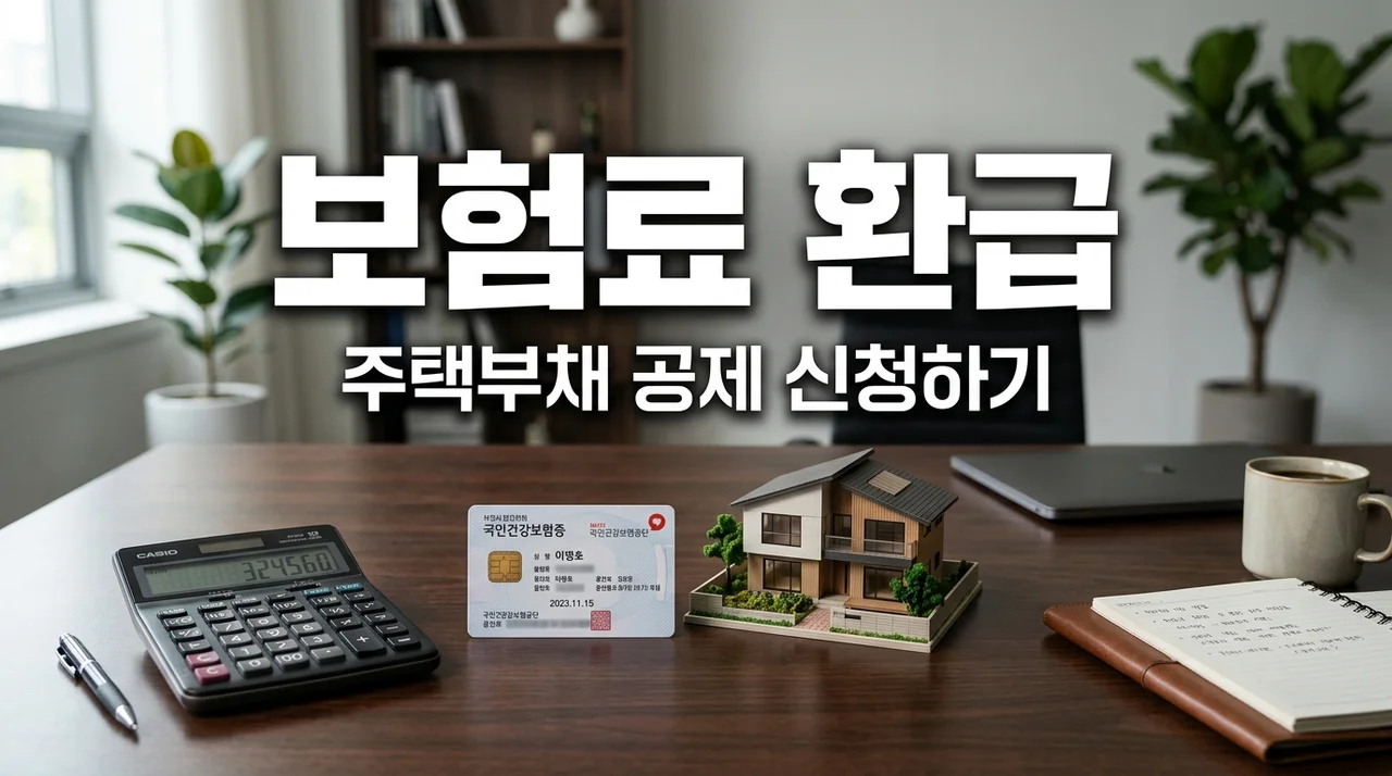 2026년 3월 건강보험료 낮추는 법: 주택금융부채 공제 신청 및 서류 총정리
